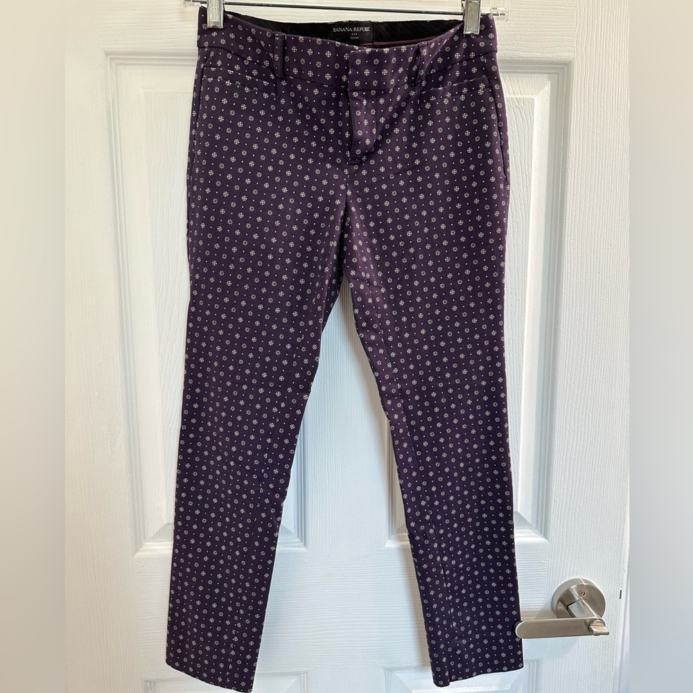 Banana Republic Petit Sloan Fit Slim Ankle Pants